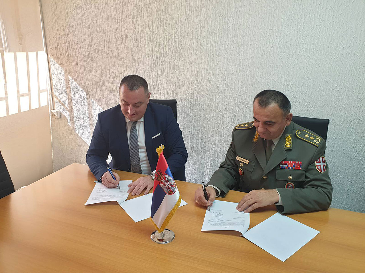  Потписан Споразум о сарадњи са Министарством одбране