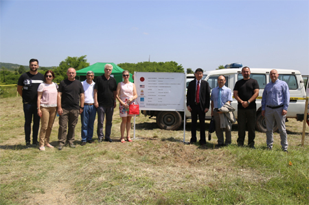  Посета амбасадора Јапана локацији пројекта разминирања „Туријска Брда“ у Бујановцу 