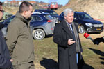 Poseta ambasadora SAD radilištu završenog projekta tehničkog izviđanja na lokaciji „Uški potok“ u Bujanovcu