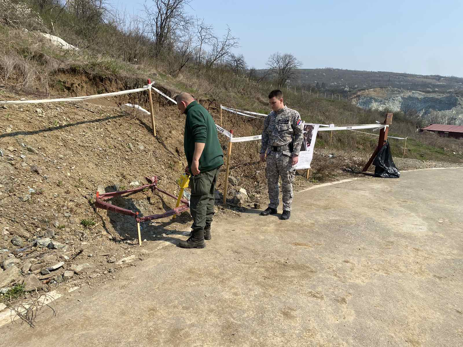 Увођење у посао према Пројекту за чишћење од неексплодираних убојних средстава на локацији „ЕДеПРО 1 - Ц2“