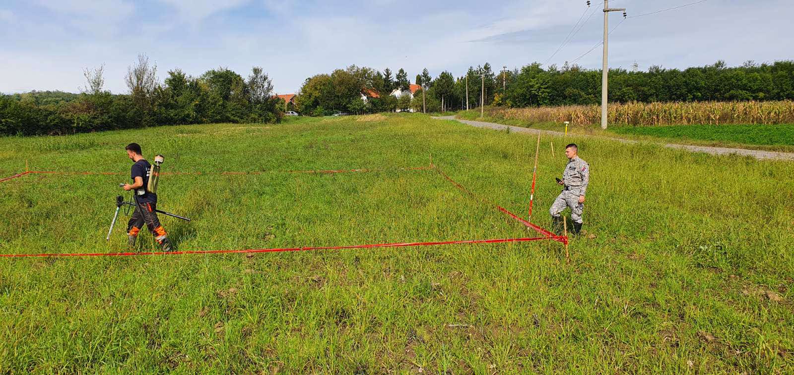 KONTROLA KVALITETA PREMA PROJEKTU ZA SMANjENjE RIZIKA OD EKSPLOZIVNIH OSTATAKA RATA NA TRASI GASOVODA NA DEONICI BEOGRAD - VALjEVO