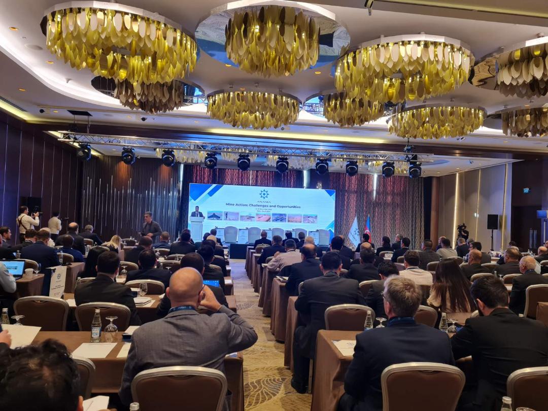 SMAC PARTICIPATION AT THE INTERNATIONAL CONFERENCE ON „MINE ACTION: CHALLENGES AND OPPORTUNITIES“, BAKU, AZERBAIJAN