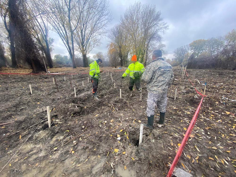 QUALITY CONTROL ON ERW CLEARANCE PROJECT AT THE SITE FOR THE CONSTRUCTION OF A BRIDGE OVER THE DANUBE RIVER AS PART OF THE CONSTRUCTION OF THE BYPASS AROUND NOVI SAD