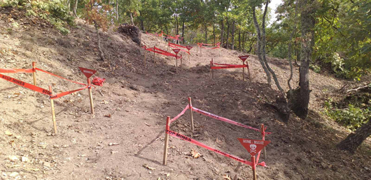   Demolition of Mines found on Končulj – Singerit Project  