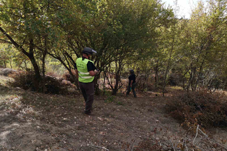   Completion of Demining Project at Končulj Singerit site in Bujanovac   