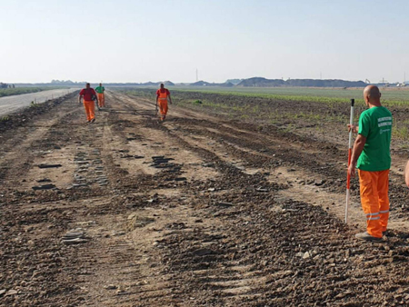   Final Quality Control on a UXO Risk Reduction Project   