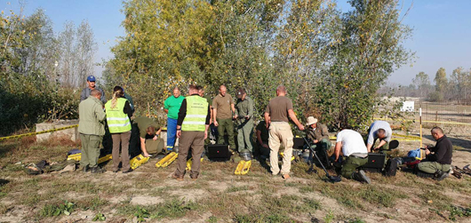   Introduction into works of one manual demining team on “Jugovićevo-2” Project in Novi Sad   