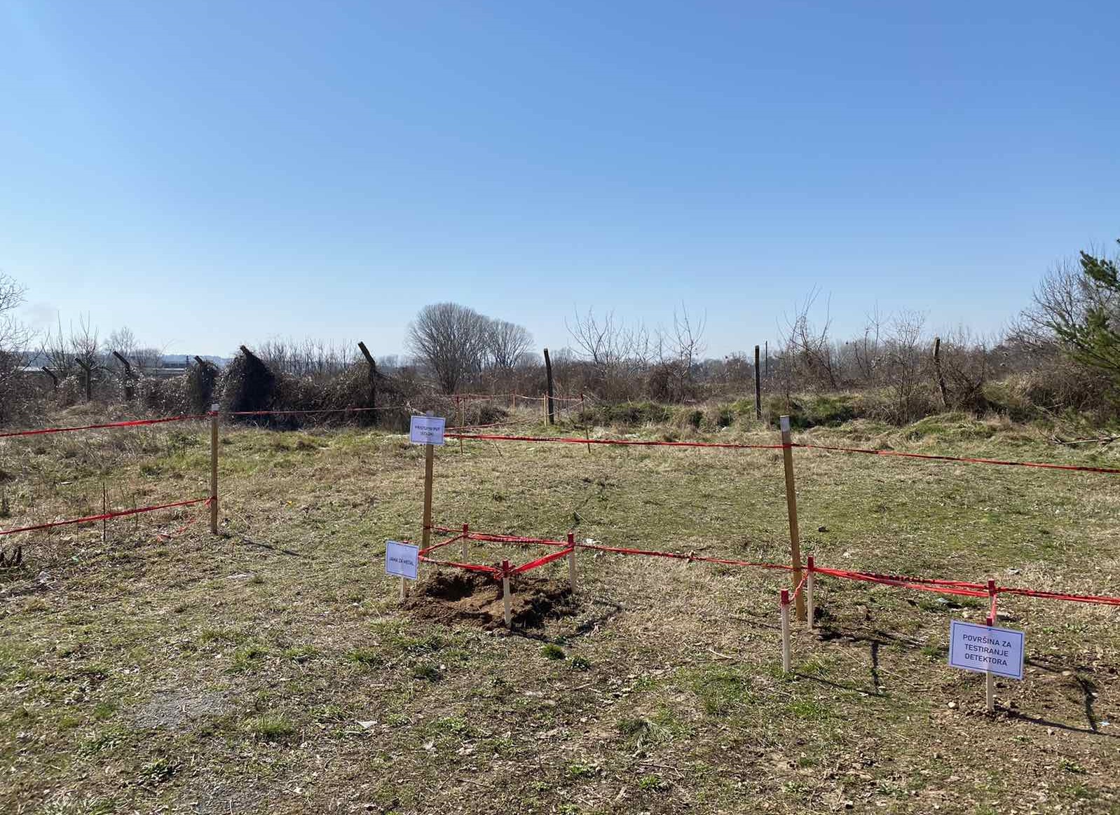  Commencement of works according to Cluster Munitions Clearance Project Constantine the Great Airport - 6th Phase in Niš  