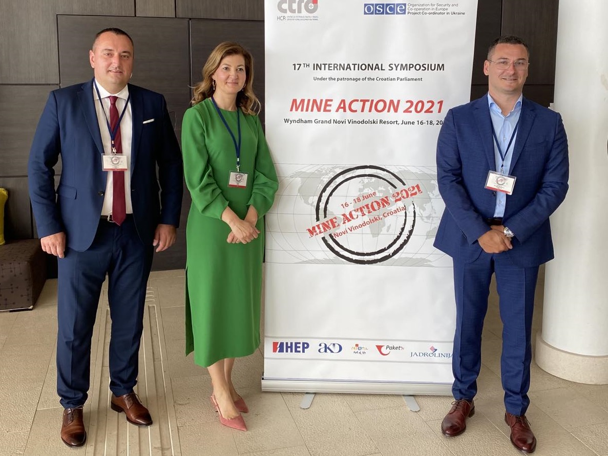  SMAC participation at 17th International Symposium Mine Action 2021 