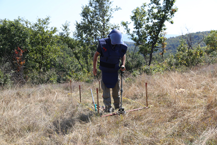 Commencement of Demining Project at Dobrosin site in Bujanovac