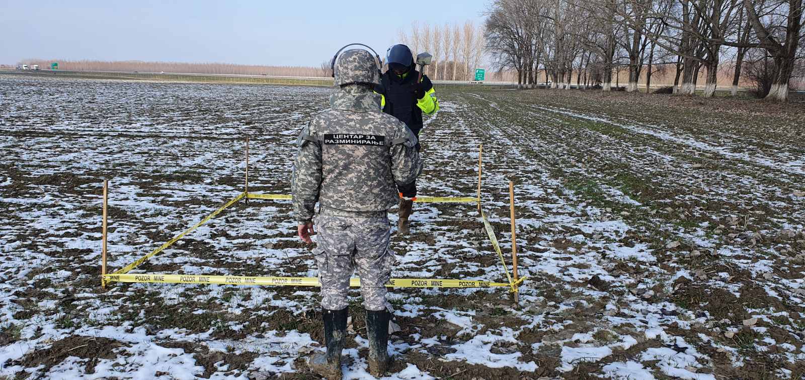 Контрола квалитета према Пројекту за чишћење површине на брзој саобраћајници - Иб реда државног пута бр. 21, Нови Сад - Рума ,,Фрушкогорски коридор,,