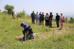  Visit of Japan’s Ambassador to the location of the demining project 